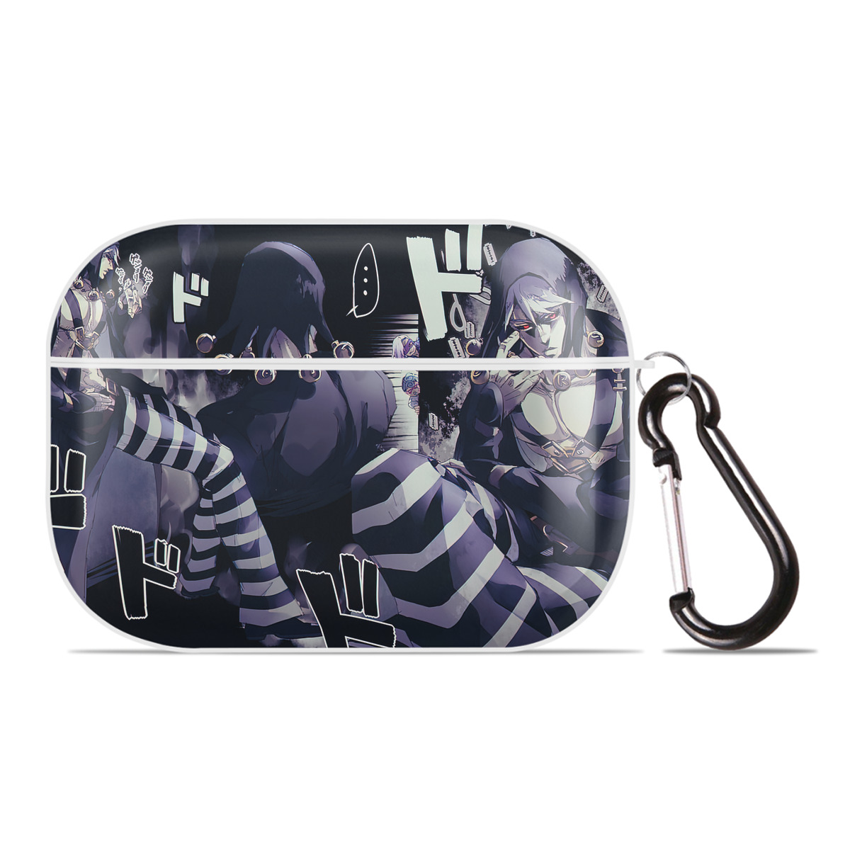 （画像用） ジョジョの奇妙な冒険 JoJo's Bizarre Adventure 【AirPods Pro用】ハードシェル保護ケース 耐衝撃・防指紋・カラビナ付き商品仕様