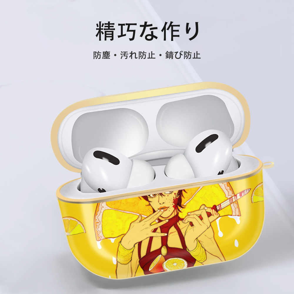 ジョジョの奇妙な冒険 JoJo's Bizarre Adventure 【AirPods Pro用】ハードシェル保護ケース｜耐衝撃・防指紋・カラビナ付き商品仕様