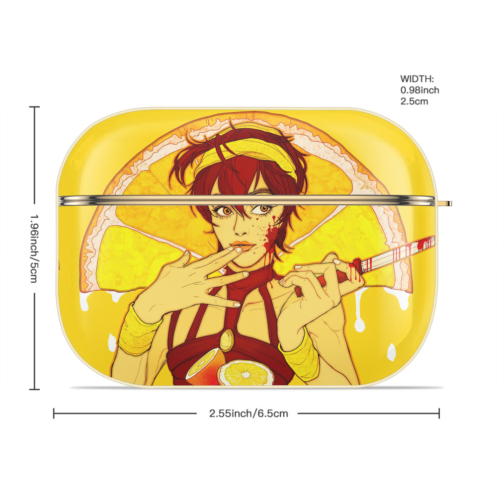 ジョジョの奇妙な冒険 JoJo's Bizarre Adventure 【AirPods Pro用】ハードシェル保護ケース｜耐衝撃・防指紋・カラビナ付き商品仕様