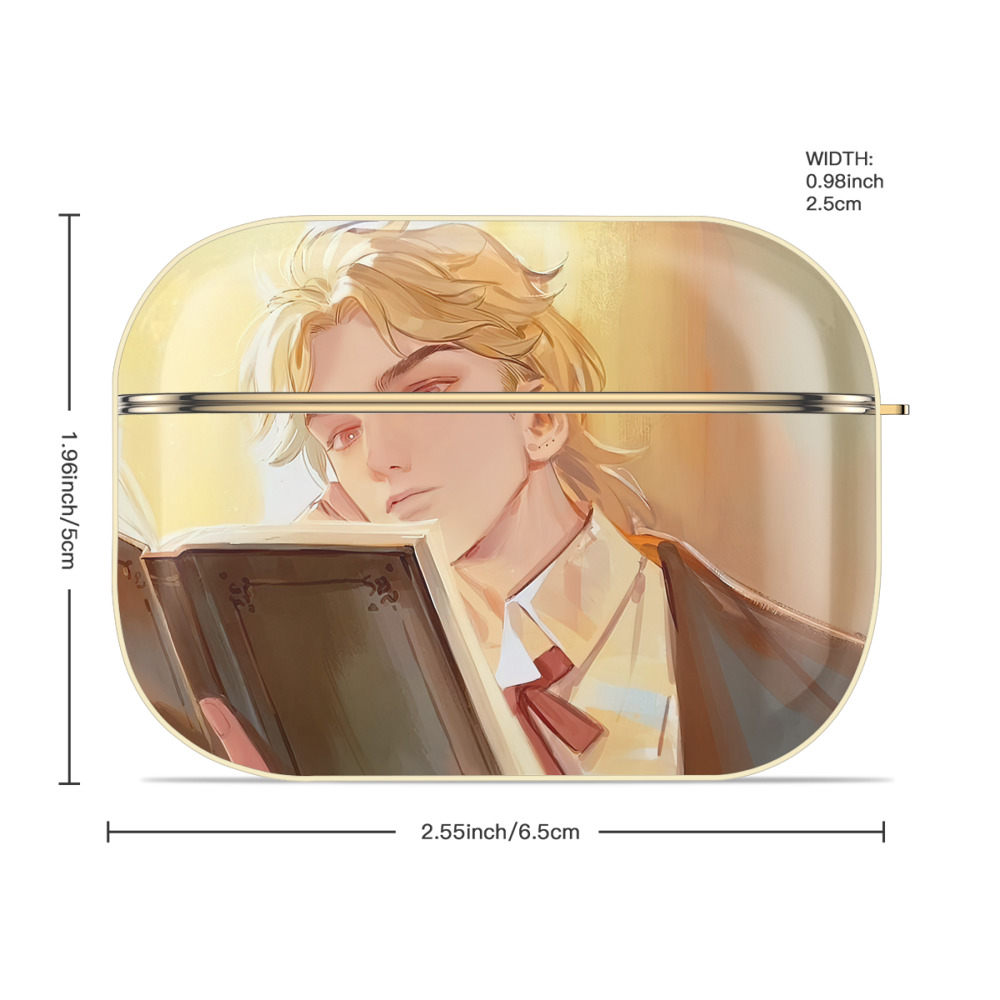 ジョジョの奇妙な冒険 JoJo's Bizarre Adventure 【AirPods Pro用】ハードシェル保護ケース｜耐衝撃・防指紋・カラビナ付き商品仕様