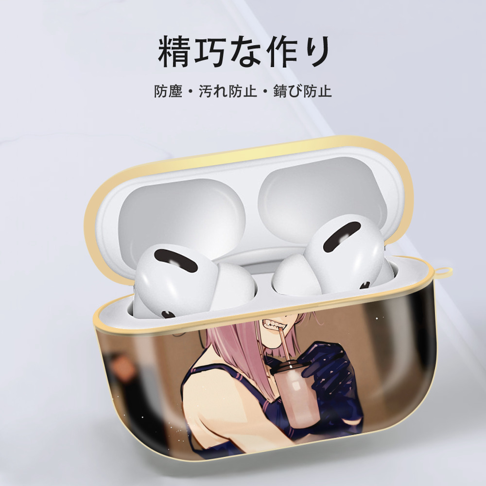 ジョジョの奇妙な冒険 JoJo's Bizarre Adventure 【AirPods Pro用】ハードシェル保護ケース｜耐衝撃・防指紋・カラビナ付き商品仕様