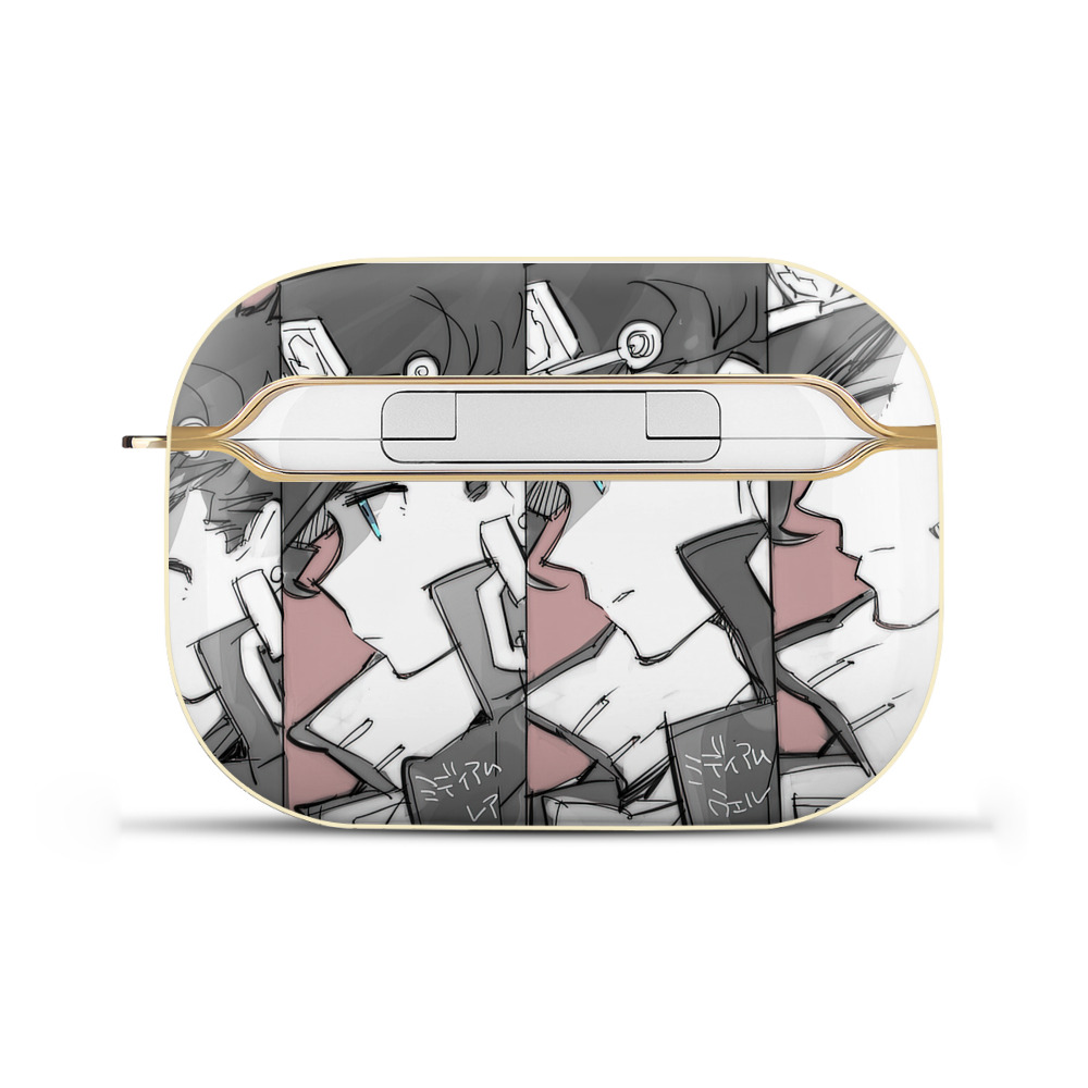 （画像用） ジョジョの奇妙な冒険 JoJo's Bizarre Adventure 【AirPods Pro用】ハードシェル保護ケース｜耐衝撃・防指紋・カラビナ付き商品仕様