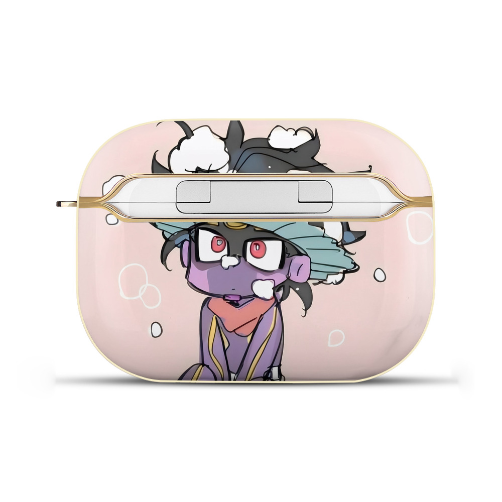 （画像用） ジョジョの奇妙な冒険 JoJo's Bizarre Adventure 【AirPods Pro用】ハードシェル保護ケース｜耐衝撃・防指紋・カラビナ付き商品仕様