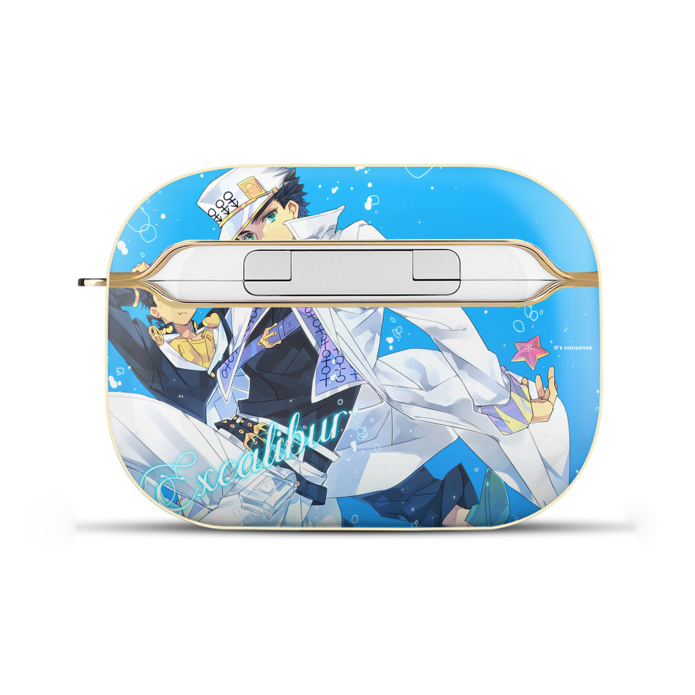 （画像用） ジョジョの奇妙な冒険 JoJo's Bizarre Adventure 【AirPods Pro用】ハードシェル保護ケース｜耐衝撃・防指紋・カラビナ付き商品仕様