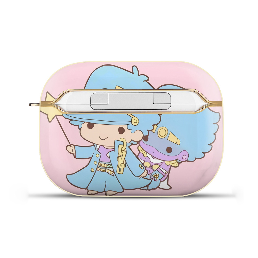 （画像用） ジョジョの奇妙な冒険 JoJo's Bizarre Adventure 【AirPods Pro用】ハードシェル保護ケース｜耐衝撃・防指紋・カラビナ付き商品仕様