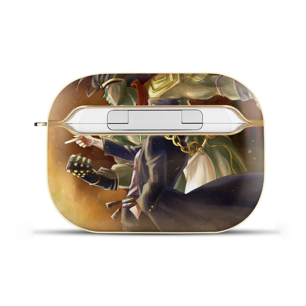 （画像用） ジョジョの奇妙な冒険 JoJo's Bizarre Adventure 【AirPods Pro用】ハードシェル保護ケース｜耐衝撃・防指紋・カラビナ付き商品仕様