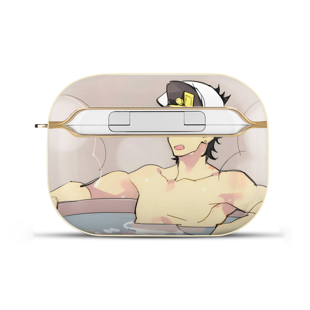 （画像用） ジョジョの奇妙な冒険 JoJo's Bizarre Adventure 【AirPods Pro用】ハードシェル保護ケース｜耐衝撃・防指紋・カラビナ付き商品仕様
