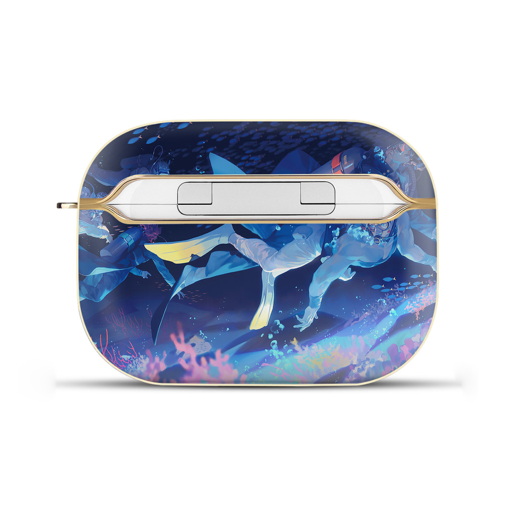 （画像用） ジョジョの奇妙な冒険 JoJo's Bizarre Adventure 【AirPods Pro用】ハードシェル保護ケース｜耐衝撃・防指紋・カラビナ付き商品仕様