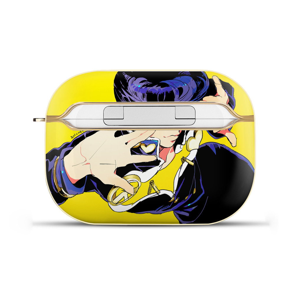 （画像用） ジョジョの奇妙な冒険 JoJo's Bizarre Adventure 【AirPods Pro用】ハードシェル保護ケース｜耐衝撃・防指紋・カラビナ付き商品仕様