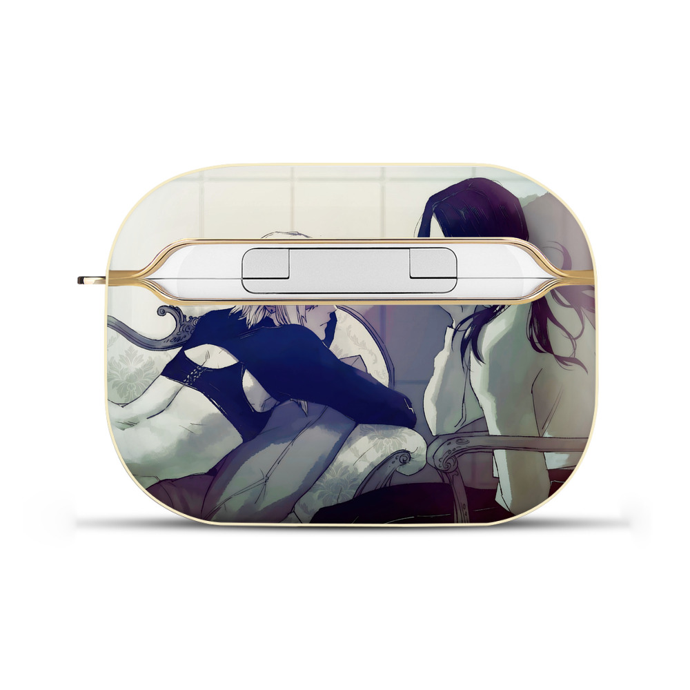 （画像用） ジョジョの奇妙な冒険 JoJo's Bizarre Adventure 【AirPods Pro用】ハードシェル保護ケース｜耐衝撃・防指紋・カラビナ付き商品仕様