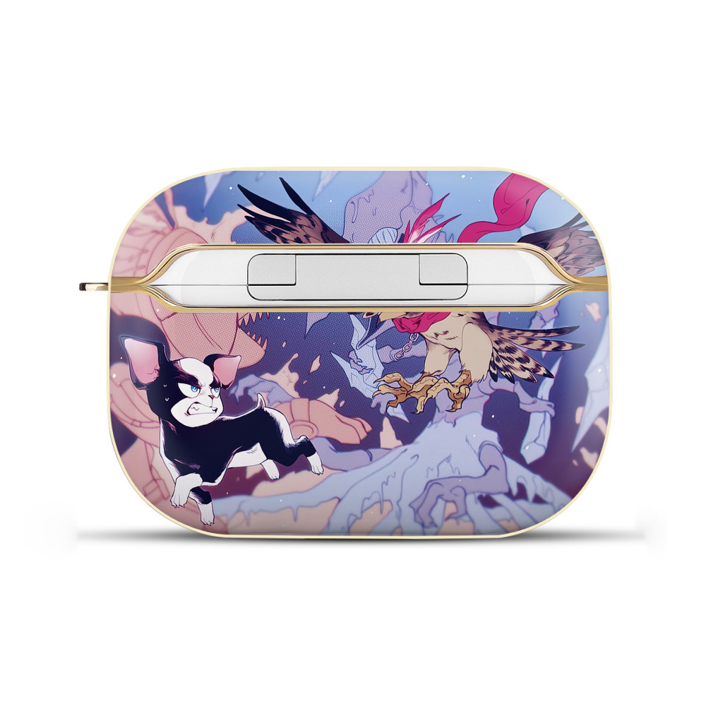 （画像用） ジョジョの奇妙な冒険 JoJo's Bizarre Adventure 【AirPods Pro用】ハードシェル保護ケース｜耐衝撃・防指紋・カラビナ付き商品仕様