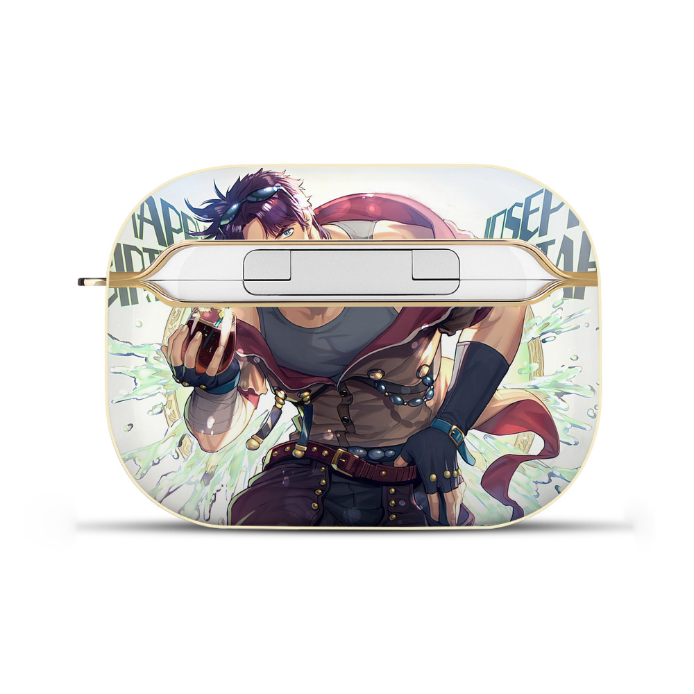 （画像用） ジョジョの奇妙な冒険 JoJo's Bizarre Adventure 【AirPods Pro用】ハードシェル保護ケース｜耐衝撃・防指紋・カラビナ付き商品仕様