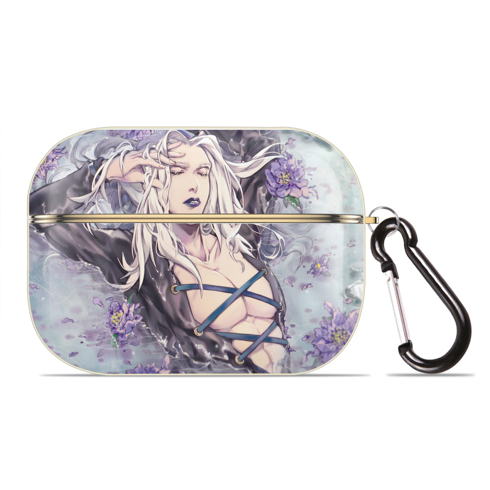 （画像用） ジョジョの奇妙な冒険 JoJo's Bizarre Adventure 【AirPods Pro用】ハードシェル保護ケース｜耐衝撃・防指紋・カラビナ付き商品仕様