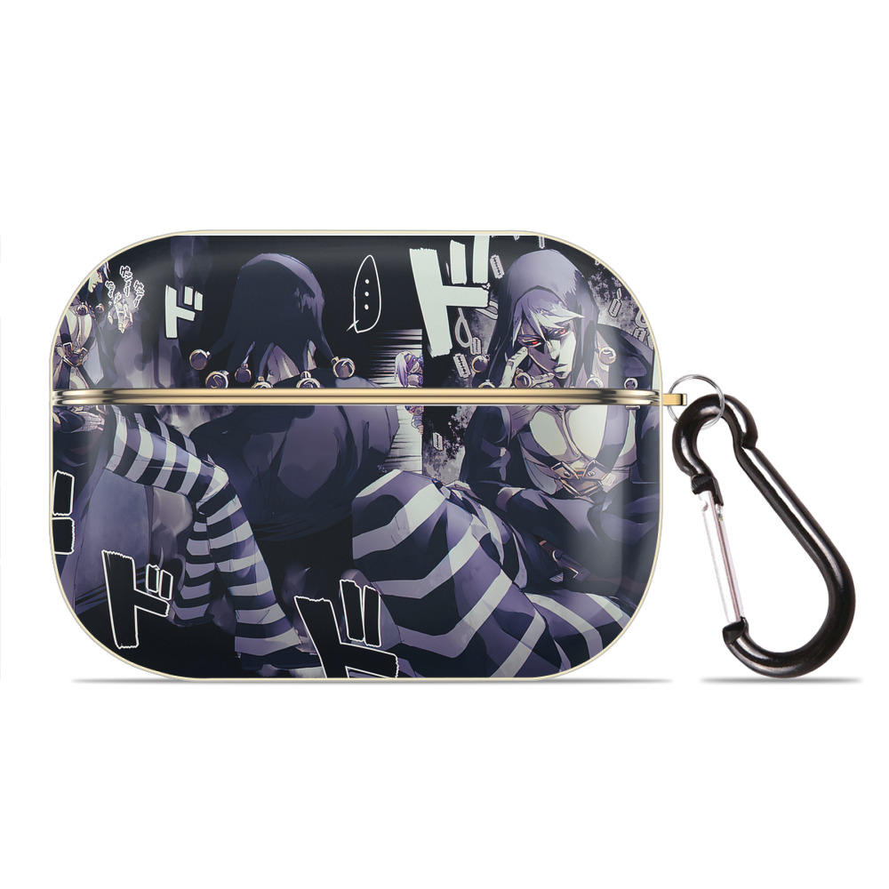 （画像用） ジョジョの奇妙な冒険 JoJo's Bizarre Adventure 【AirPods Pro用】ハードシェル保護ケース｜耐衝撃・防指紋・カラビナ付き商品仕様