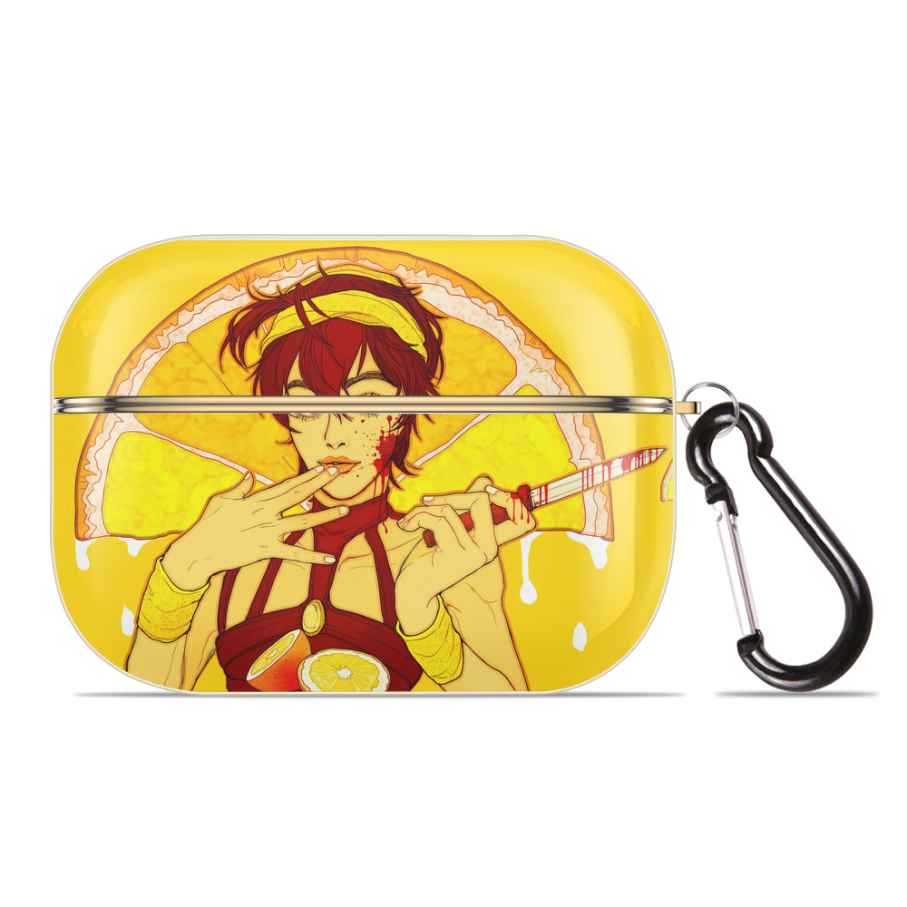 （画像用） ジョジョの奇妙な冒険 JoJo's Bizarre Adventure 【AirPods Pro用】ハードシェル保護ケース｜耐衝撃・防指紋・カラビナ付き商品仕様