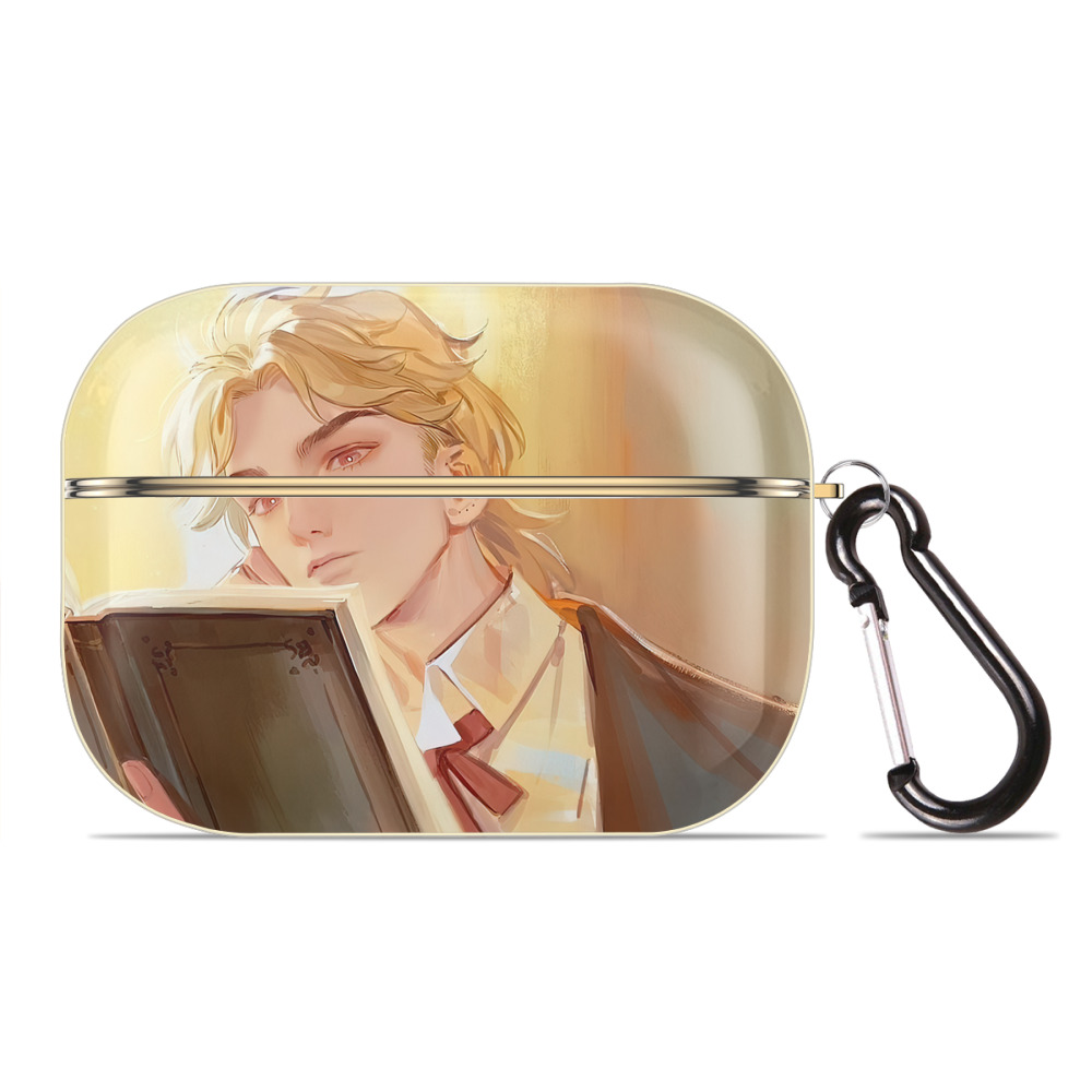 （画像用） ジョジョの奇妙な冒険 JoJo's Bizarre Adventure 【AirPods Pro用】ハードシェル保護ケース｜耐衝撃・防指紋・カラビナ付き商品仕様