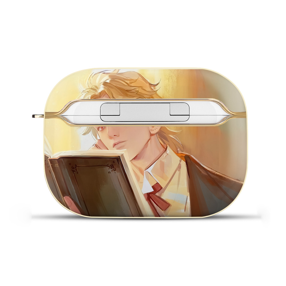 （画像用） ジョジョの奇妙な冒険 JoJo's Bizarre Adventure 【AirPods Pro用】ハードシェル保護ケース｜耐衝撃・防指紋・カラビナ付き商品仕様