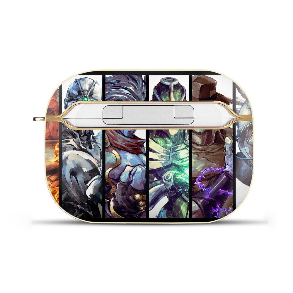 （画像用） ジョジョの奇妙な冒険 JoJo's Bizarre Adventure 【AirPods Pro用】ハードシェル保護ケース｜耐衝撃・防指紋・カラビナ付き商品仕様
