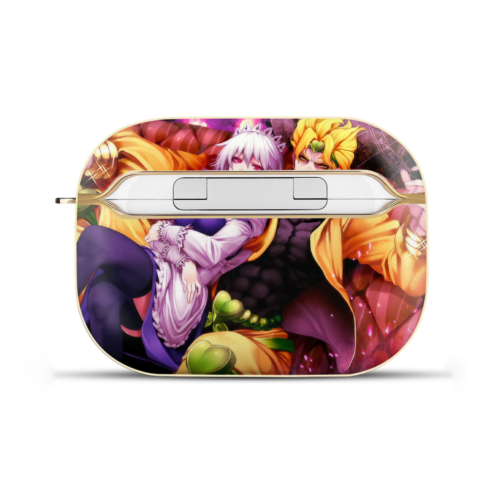 （画像用） ジョジョの奇妙な冒険 JoJo's Bizarre Adventure 【AirPods Pro用】ハードシェル保護ケース｜耐衝撃・防指紋・カラビナ付き商品仕様