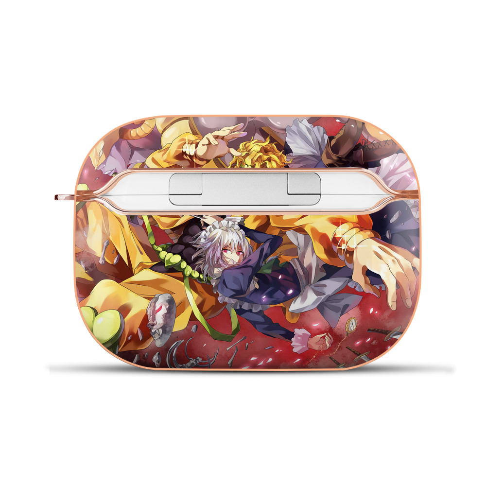 （画像用） ジョジョの奇妙な冒険 JoJo's Bizarre Adventure 【AirPods Pro用】ハードシェル保護ケース｜耐衝撃・防指紋・カラビナ付き商品仕様