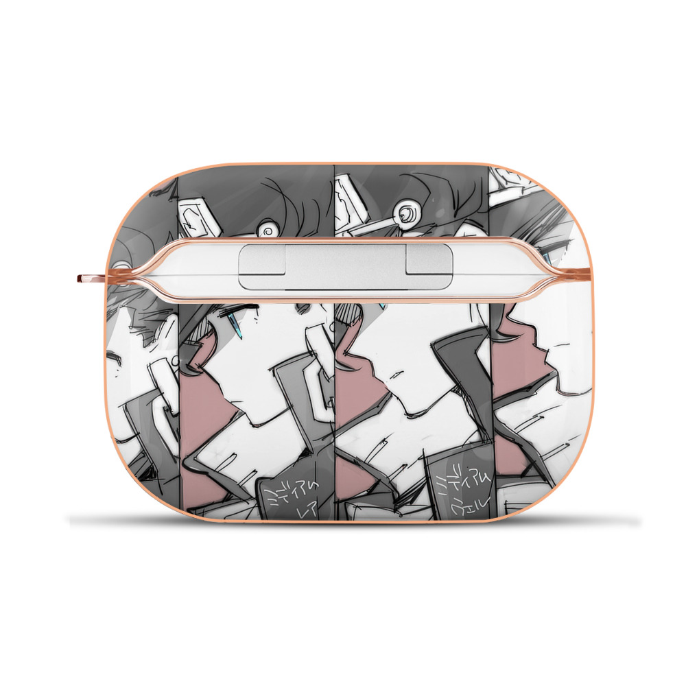 （画像用） ジョジョの奇妙な冒険 JoJo's Bizarre Adventure 【AirPods Pro用】ハードシェル保護ケース｜耐衝撃・防指紋・カラビナ付き商品仕様