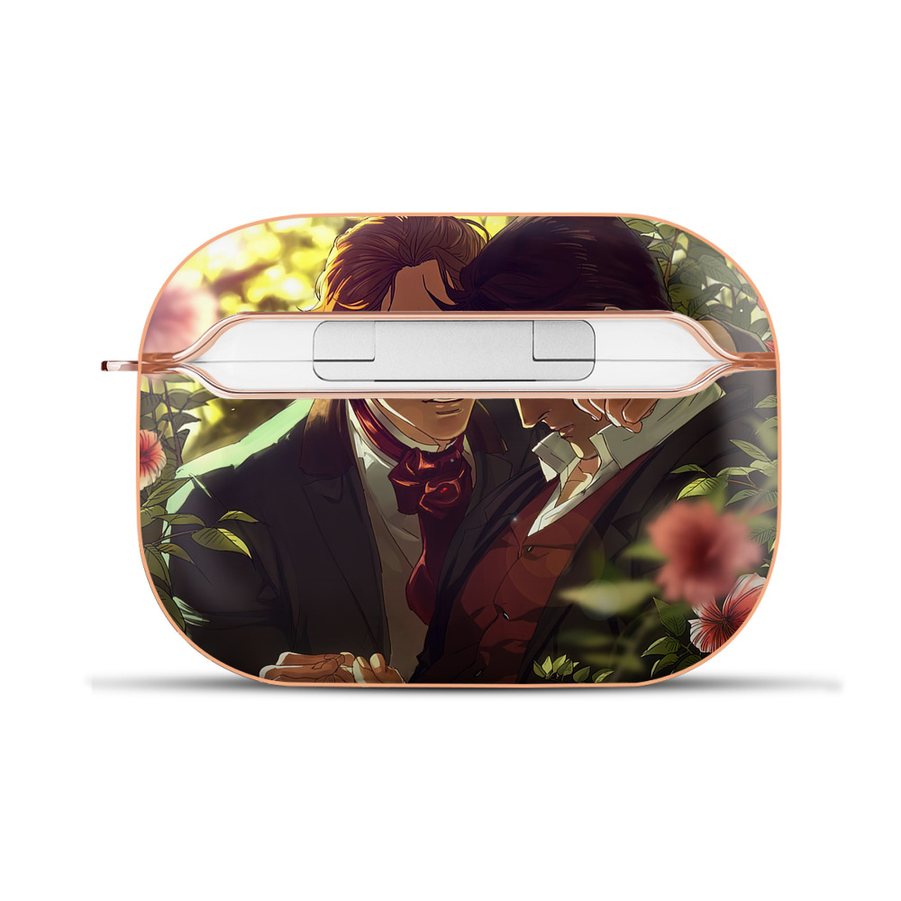 （画像用） ジョジョの奇妙な冒険 JoJo's Bizarre Adventure 【AirPods Pro用】ハードシェル保護ケース｜耐衝撃・防指紋・カラビナ付き商品仕様