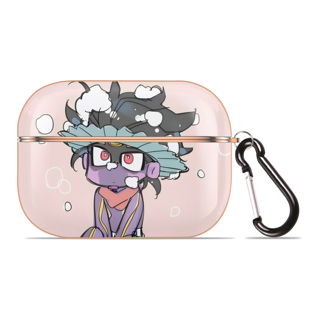 （画像用） ジョジョの奇妙な冒険 JoJo's Bizarre Adventure 【AirPods Pro用】ハードシェル保護ケース｜耐衝撃・防指紋・カラビナ付き商品仕様