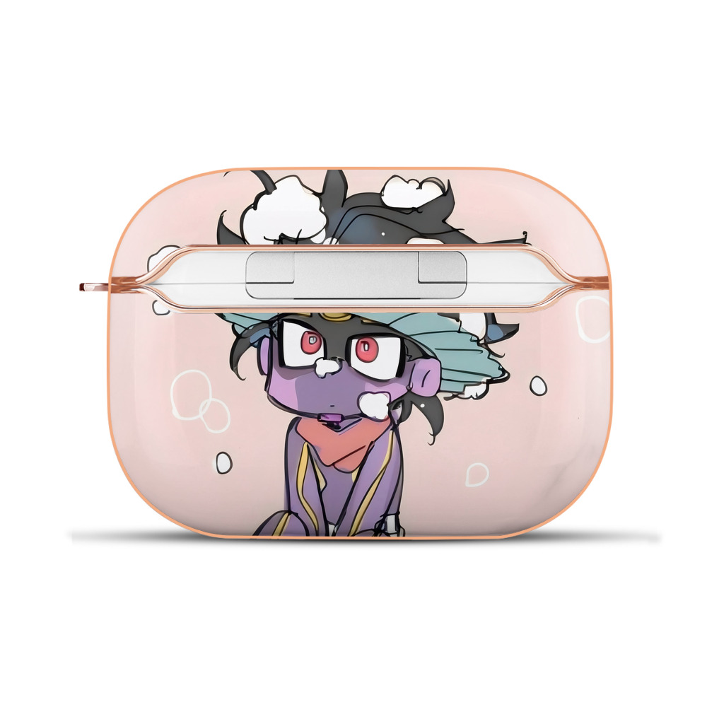 （画像用） ジョジョの奇妙な冒険 JoJo's Bizarre Adventure 【AirPods Pro用】ハードシェル保護ケース｜耐衝撃・防指紋・カラビナ付き商品仕様