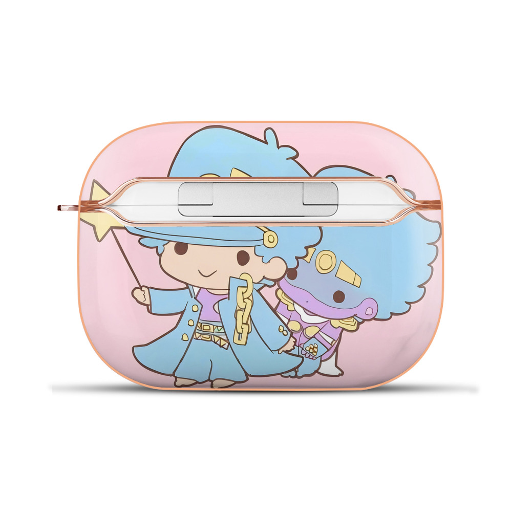 （画像用） ジョジョの奇妙な冒険 JoJo's Bizarre Adventure 【AirPods Pro用】ハードシェル保護ケース｜耐衝撃・防指紋・カラビナ付き商品仕様