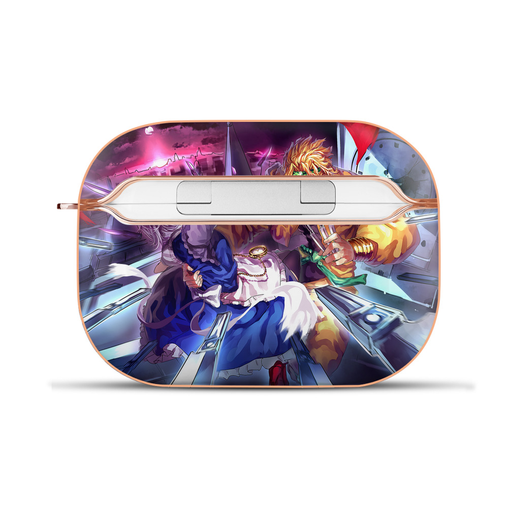 （画像用） ジョジョの奇妙な冒険 JoJo's Bizarre Adventure 【AirPods Pro用】ハードシェル保護ケース｜耐衝撃・防指紋・カラビナ付き商品仕様