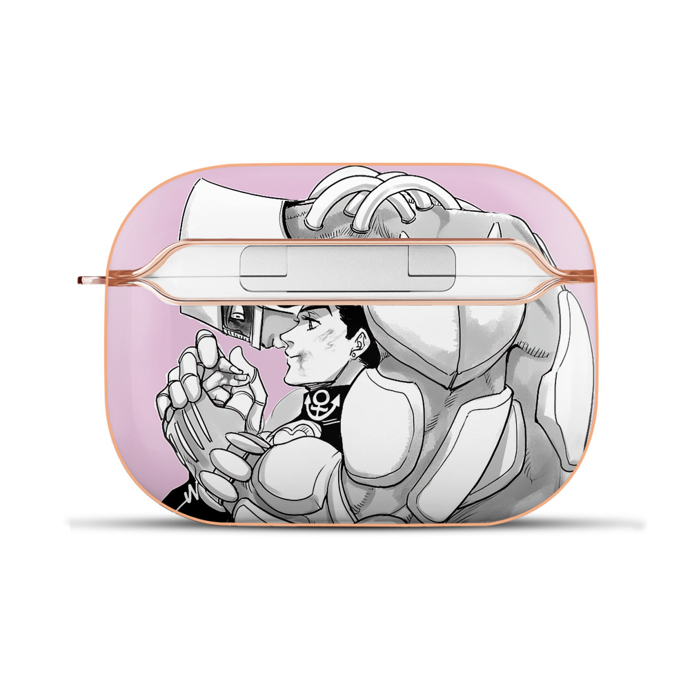 （画像用） ジョジョの奇妙な冒険 JoJo's Bizarre Adventure 【AirPods Pro用】ハードシェル保護ケース｜耐衝撃・防指紋・カラビナ付き商品仕様