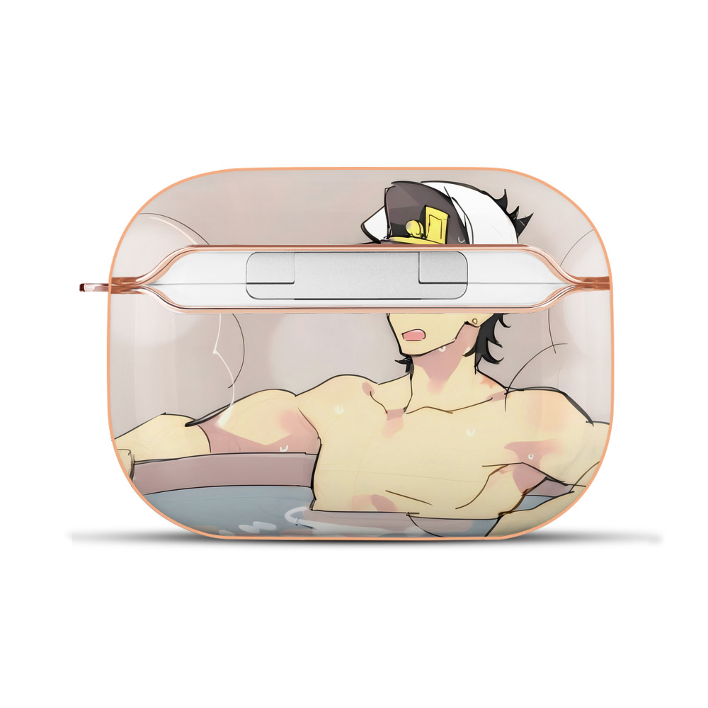 （画像用） ジョジョの奇妙な冒険 JoJo's Bizarre Adventure 【AirPods Pro用】ハードシェル保護ケース｜耐衝撃・防指紋・カラビナ付き商品仕様