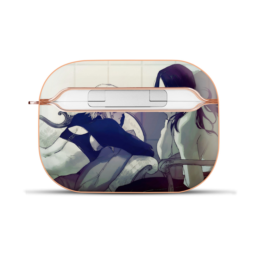 （画像用） ジョジョの奇妙な冒険 JoJo's Bizarre Adventure 【AirPods Pro用】ハードシェル保護ケース｜耐衝撃・防指紋・カラビナ付き商品仕様