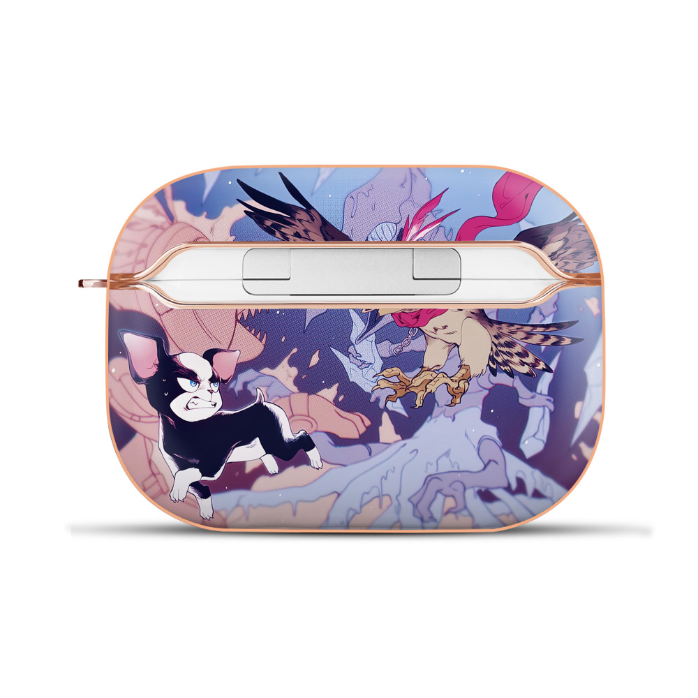 （画像用） ジョジョの奇妙な冒険 JoJo's Bizarre Adventure 【AirPods Pro用】ハードシェル保護ケース｜耐衝撃・防指紋・カラビナ付き商品仕様