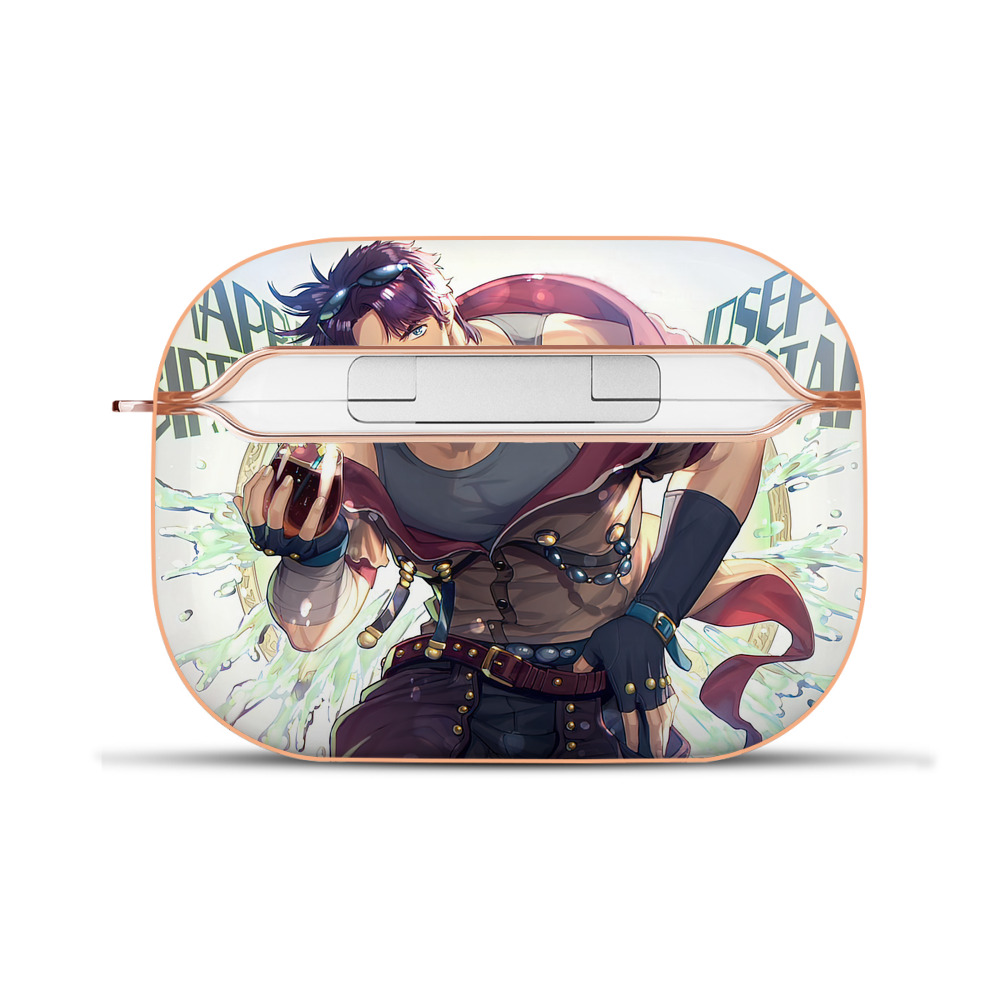（画像用） ジョジョの奇妙な冒険 JoJo's Bizarre Adventure 【AirPods Pro用】ハードシェル保護ケース｜耐衝撃・防指紋・カラビナ付き商品仕様