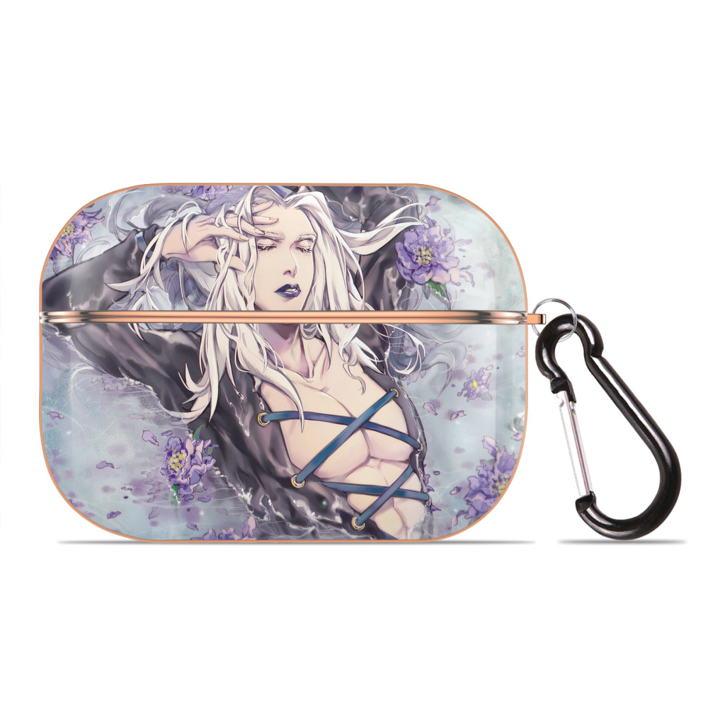 （画像用） ジョジョの奇妙な冒険 JoJo's Bizarre Adventure 【AirPods Pro用】ハードシェル保護ケース｜耐衝撃・防指紋・カラビナ付き商品仕様