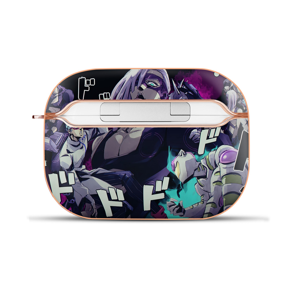 （画像用） ジョジョの奇妙な冒険 JoJo's Bizarre Adventure 【AirPods Pro用】ハードシェル保護ケース｜耐衝撃・防指紋・カラビナ付き商品仕様