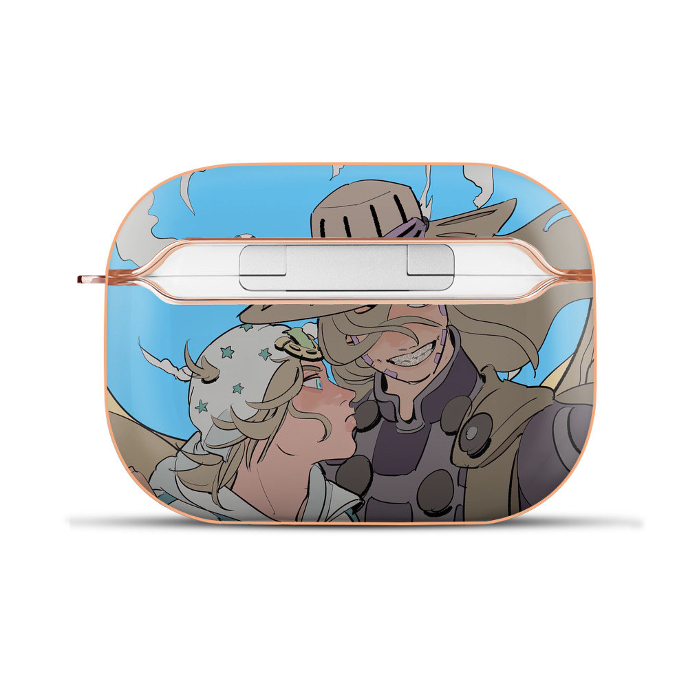 （画像用） ジョジョの奇妙な冒険 JoJo's Bizarre Adventure 【AirPods Pro用】ハードシェル保護ケース｜耐衝撃・防指紋・カラビナ付き商品仕様