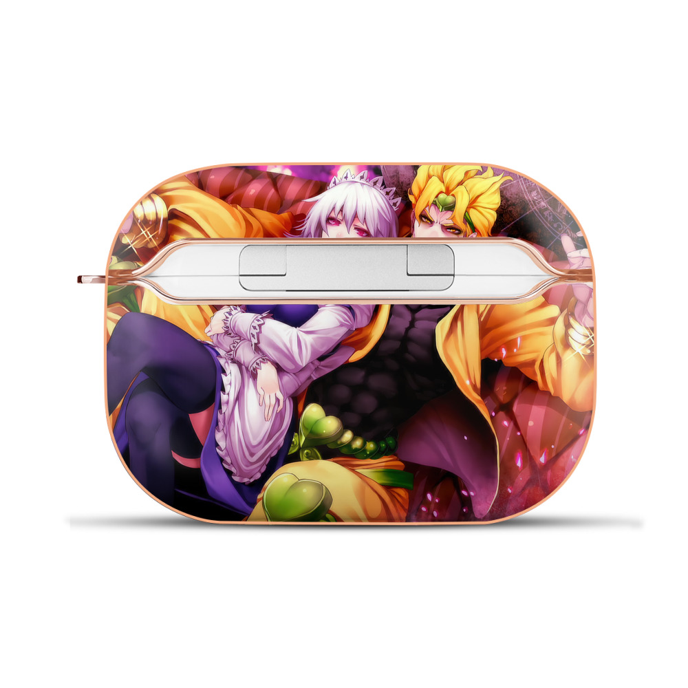 （画像用） ジョジョの奇妙な冒険 JoJo's Bizarre Adventure 【AirPods Pro用】ハードシェル保護ケース｜耐衝撃・防指紋・カラビナ付き商品仕様