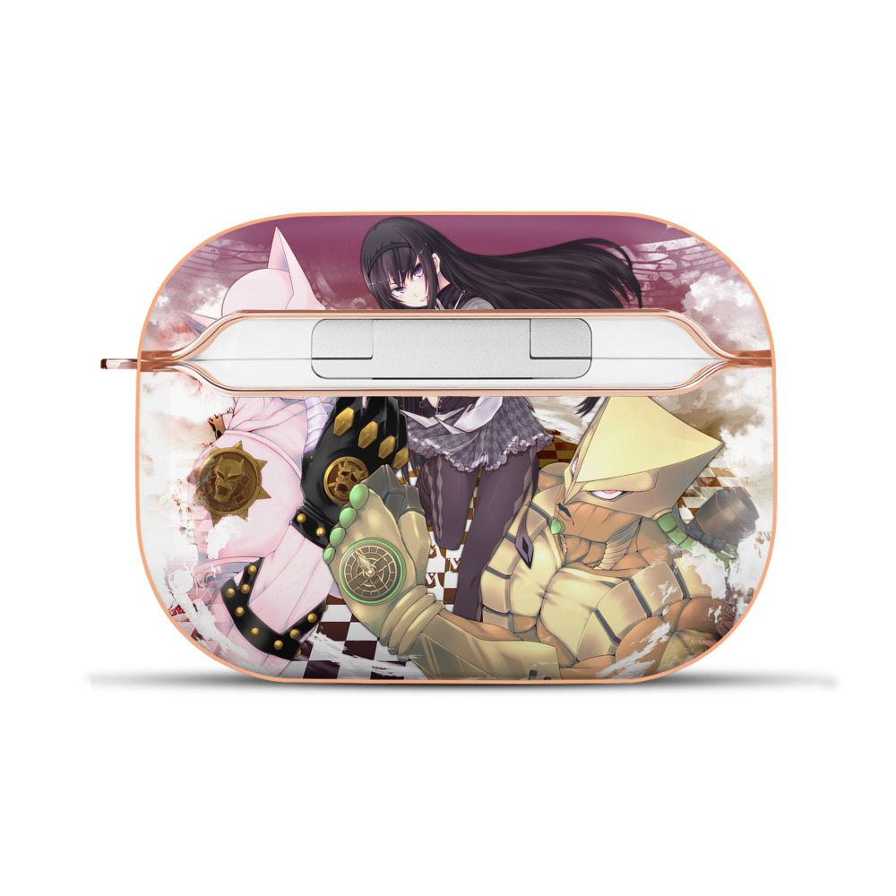 （画像用） ジョジョの奇妙な冒険 JoJo's Bizarre Adventure 【AirPods Pro用】ハードシェル保護ケース｜耐衝撃・防指紋・カラビナ付き商品仕様