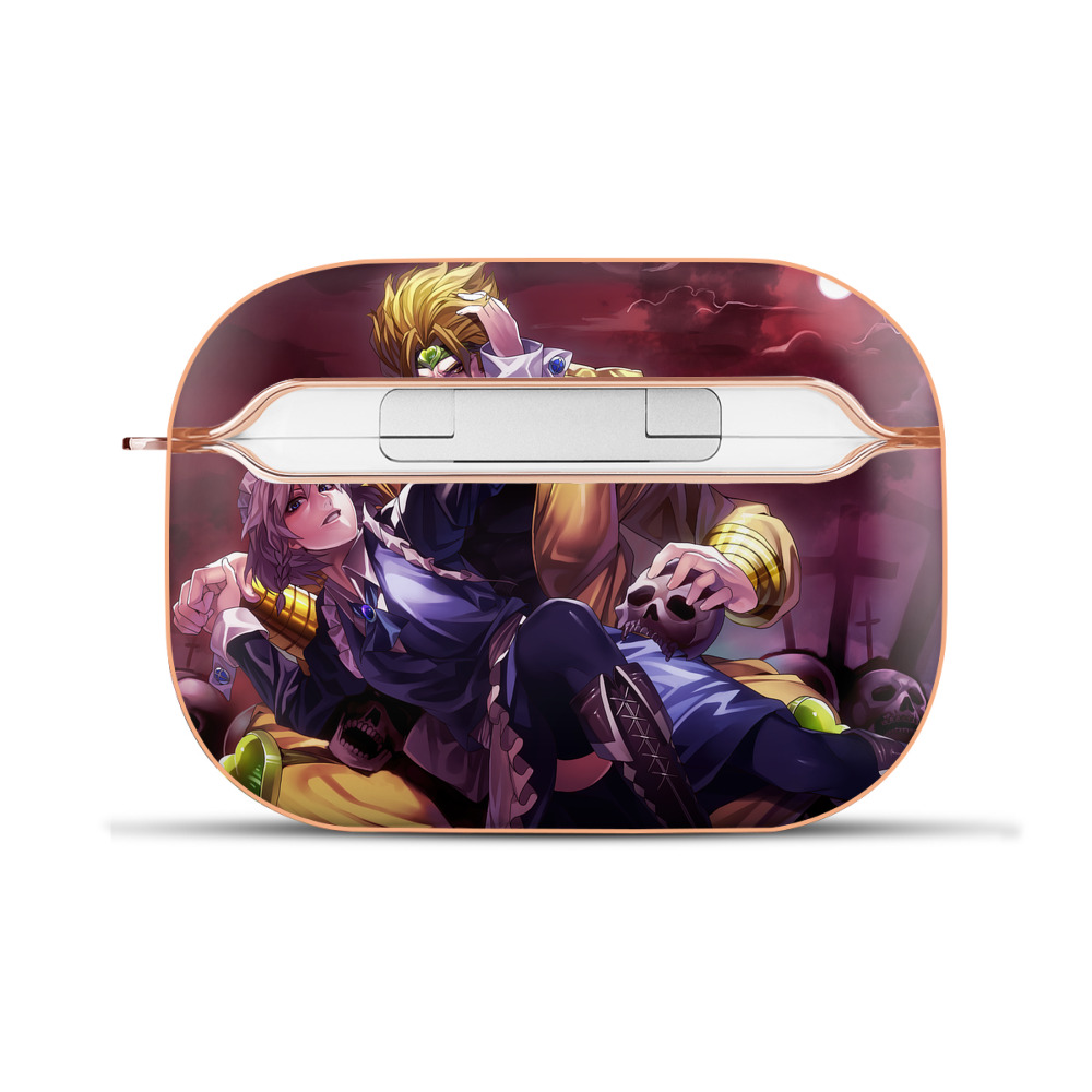（画像用） ジョジョの奇妙な冒険 JoJo's Bizarre Adventure 【AirPods Pro用】ハードシェル保護ケース｜耐衝撃・防指紋・カラビナ付き商品仕様
