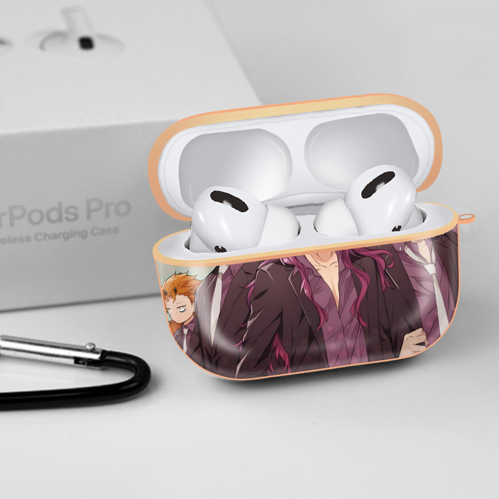 ジョジョの奇妙な冒険 JoJo's Bizarre Adventure 【AirPods Pro用】ハードシェル保護ケース｜耐衝撃・防指紋・カラビナ付き商品仕様
