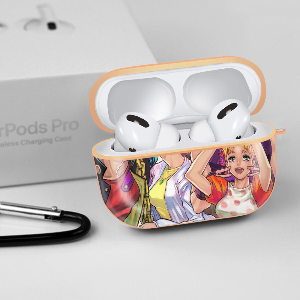 ジョジョの奇妙な冒険 JoJo's Bizarre Adventure 【AirPods Pro用】ハードシェル保護ケース｜耐衝撃・防指紋・カラビナ付き商品仕様