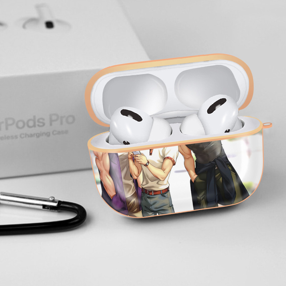 ジョジョの奇妙な冒険 JoJo's Bizarre Adventure 【AirPods Pro用】ハードシェル保護ケース｜耐衝撃・防指紋・カラビナ付き商品仕様