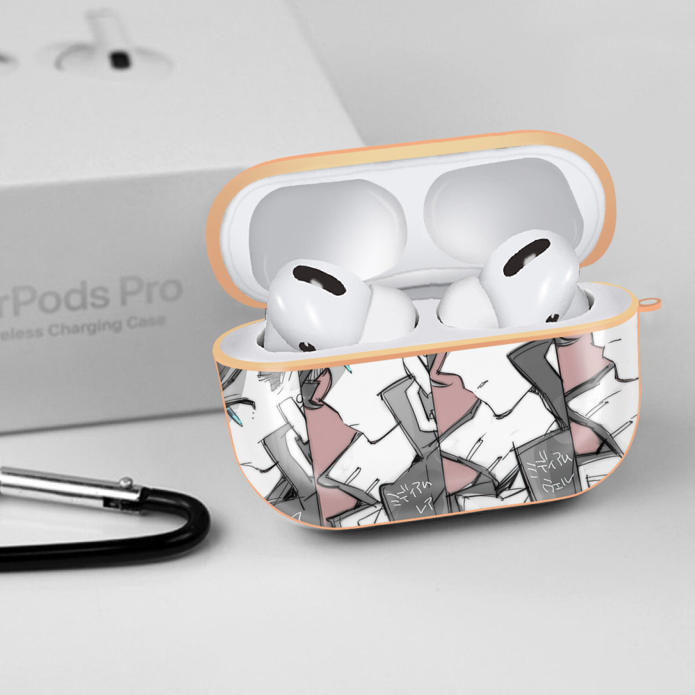 ジョジョの奇妙な冒険 JoJo's Bizarre Adventure 【AirPods Pro用】ハードシェル保護ケース｜耐衝撃・防指紋・カラビナ付き商品仕様