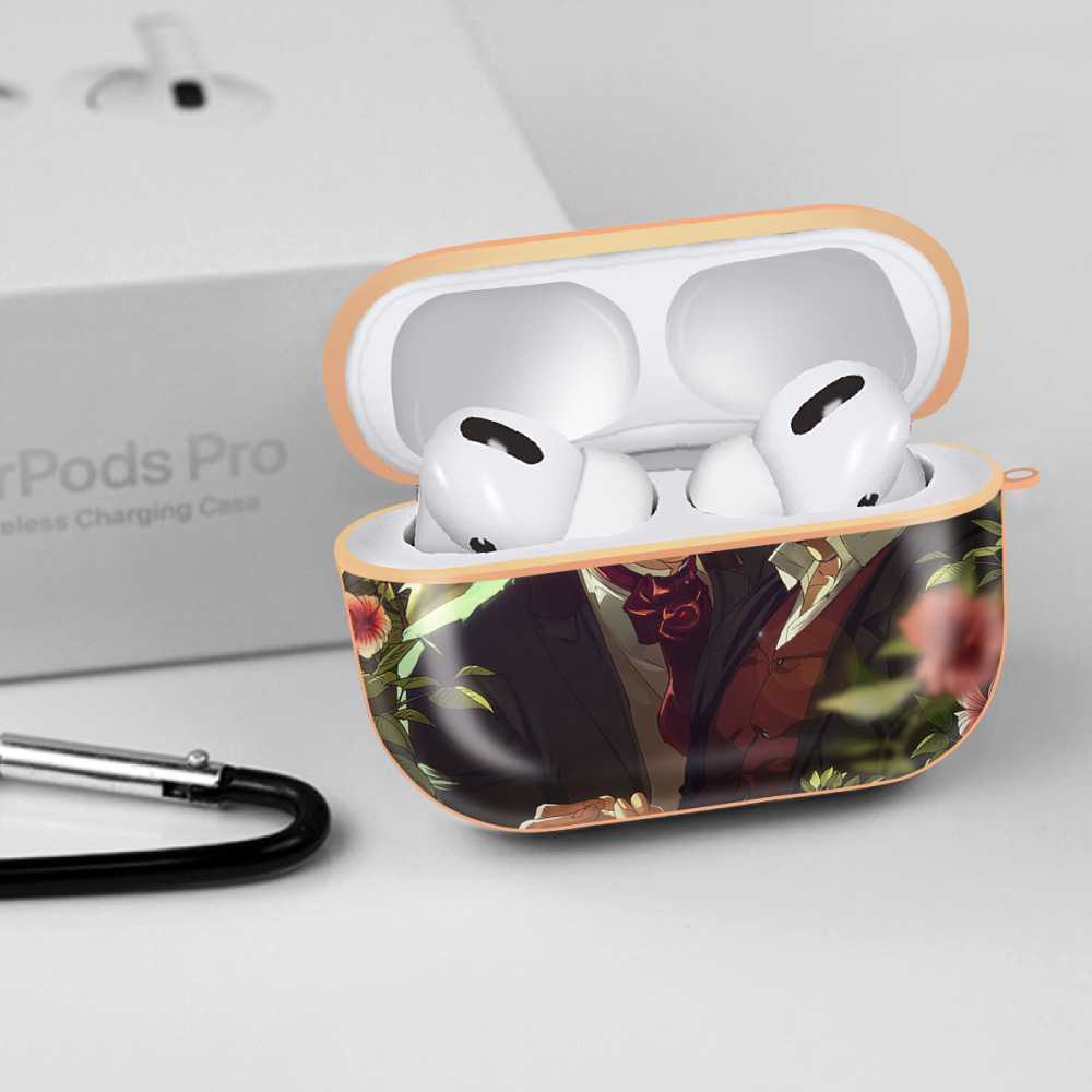 ジョジョの奇妙な冒険 JoJo's Bizarre Adventure 【AirPods Pro用】ハードシェル保護ケース｜耐衝撃・防指紋・カラビナ付き商品仕様