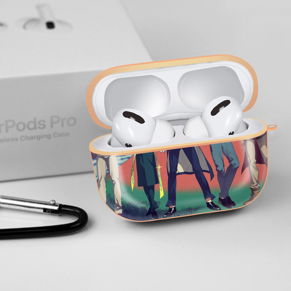 ジョジョの奇妙な冒険 JoJo's Bizarre Adventure 【AirPods Pro用】ハードシェル保護ケース｜耐衝撃・防指紋・カラビナ付き商品仕様