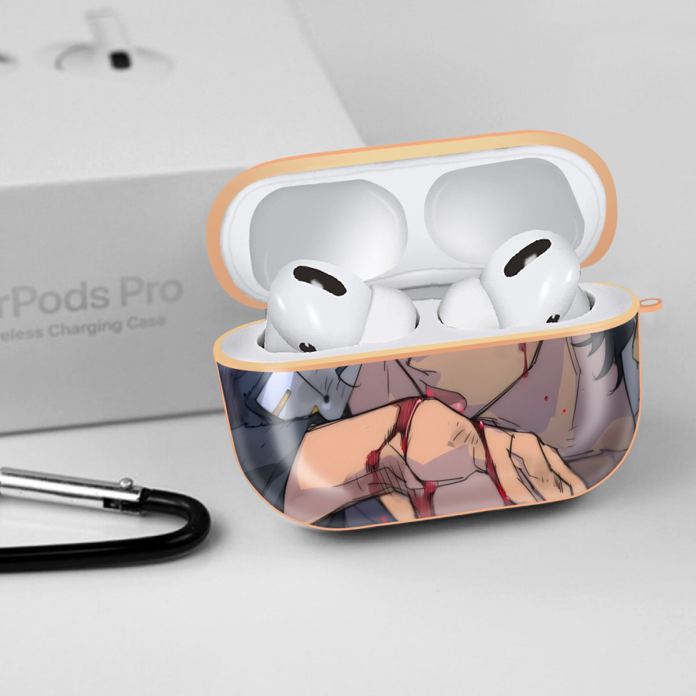 ジョジョの奇妙な冒険 JoJo's Bizarre Adventure 【AirPods Pro用】ハードシェル保護ケース｜耐衝撃・防指紋・カラビナ付き商品仕様