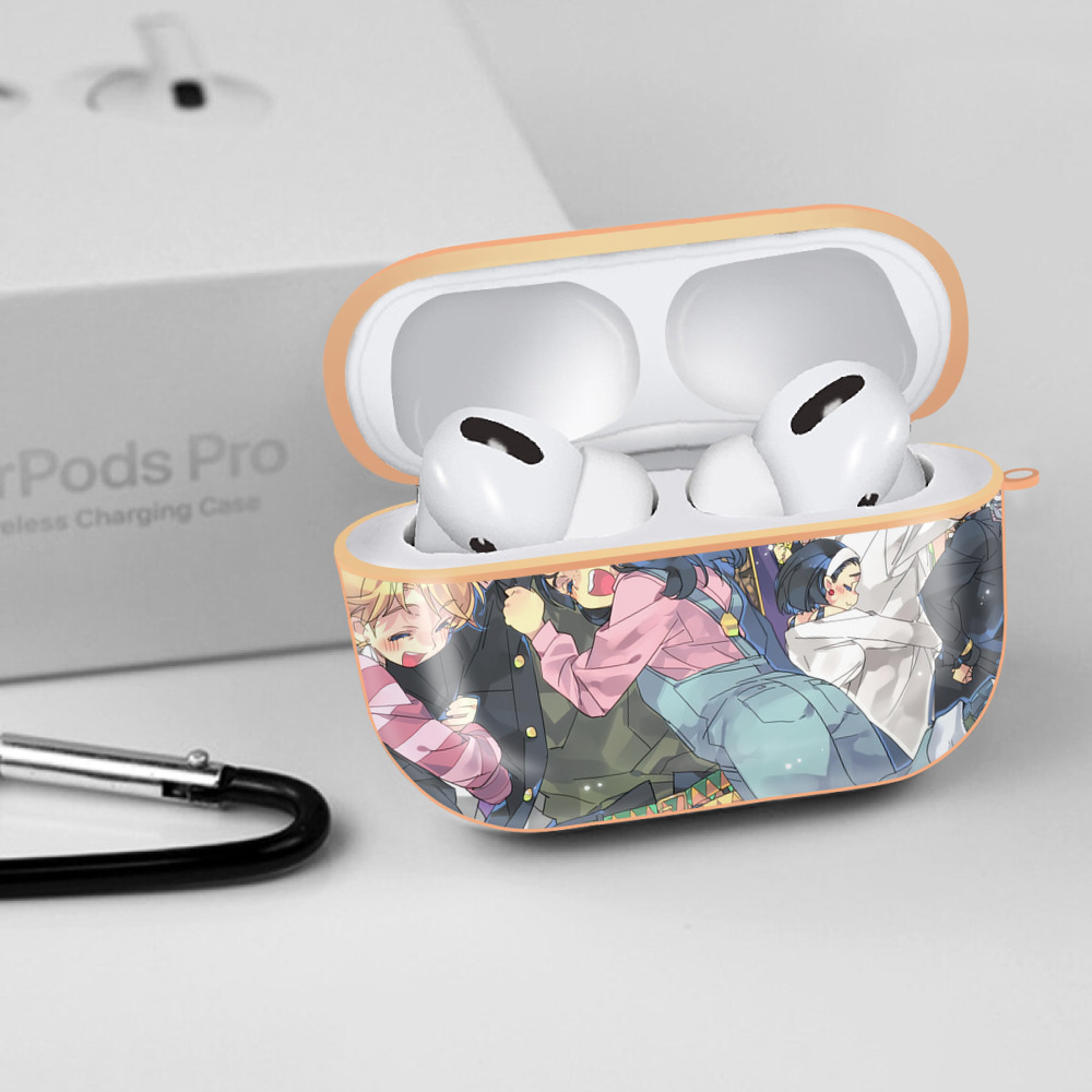 ジョジョの奇妙な冒険 JoJo's Bizarre Adventure 【AirPods Pro用】ハードシェル保護ケース｜耐衝撃・防指紋・カラビナ付き商品仕様