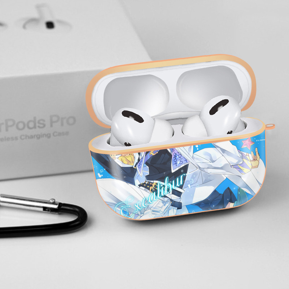 ジョジョの奇妙な冒険 JoJo's Bizarre Adventure 【AirPods Pro用】ハードシェル保護ケース｜耐衝撃・防指紋・カラビナ付き商品仕様